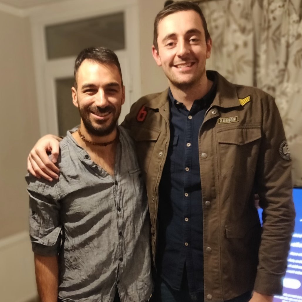 A picture of the founders of Paolo's Liqueurs
