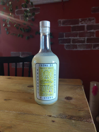 Crema Di Limoncello - 500ml - Paolo's Liqueurs